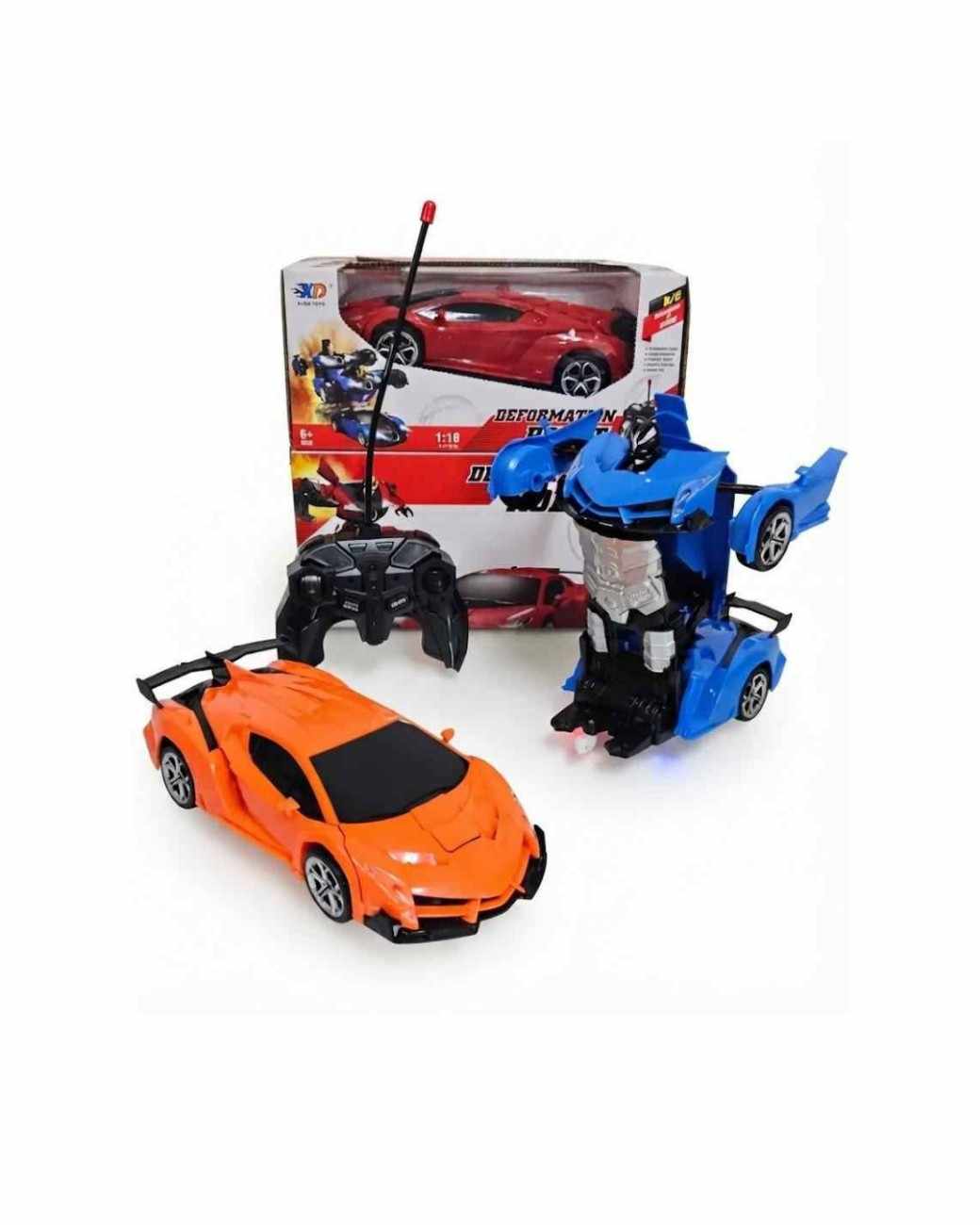 Coche Robot Transformable a Control Remoto ART RD-009
