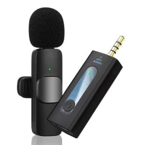 Micrófono Inalámbrico Corbatero con Conector Auxiliar ART K35