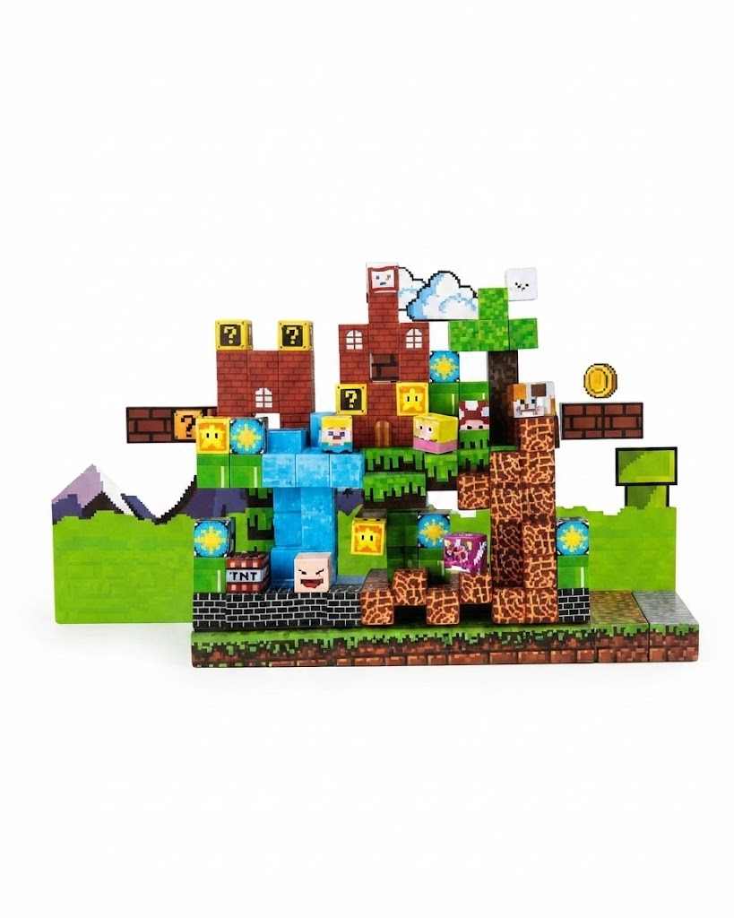 Set de Construcción de Bloques Magnéticos "3D World" (150 Piezas) ART MA-007