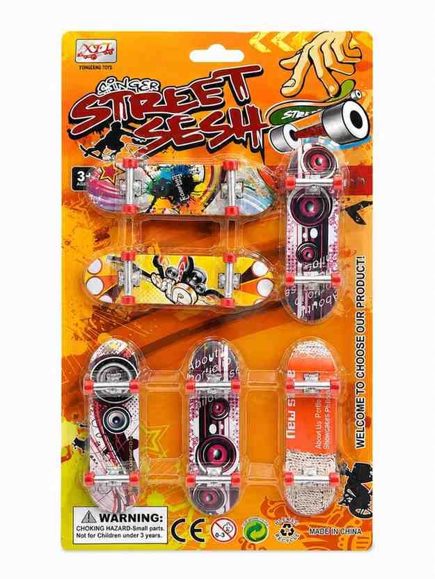 Set de Fingerboards "Finger Street Sesh" (Pack x6) ART Ab-12974