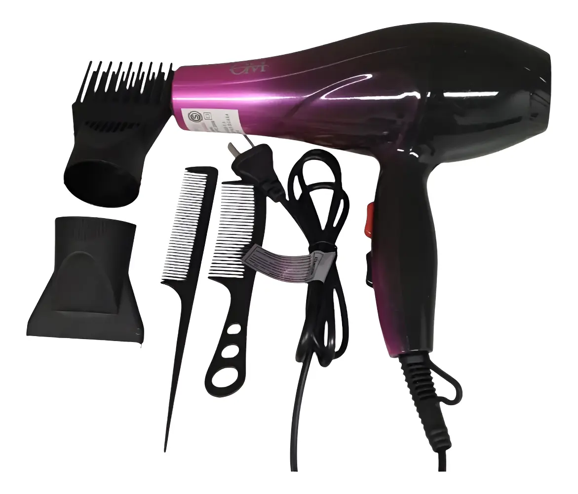 Secador de Cabello Profesional 4 en 1 OM ART SY2436 - Imagen 2