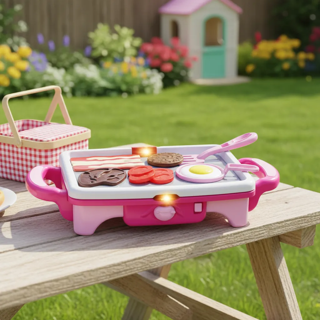Plancha de Cocina Infantil Interactiva con Accesorios ART Jy-25-110 - Imagen 3