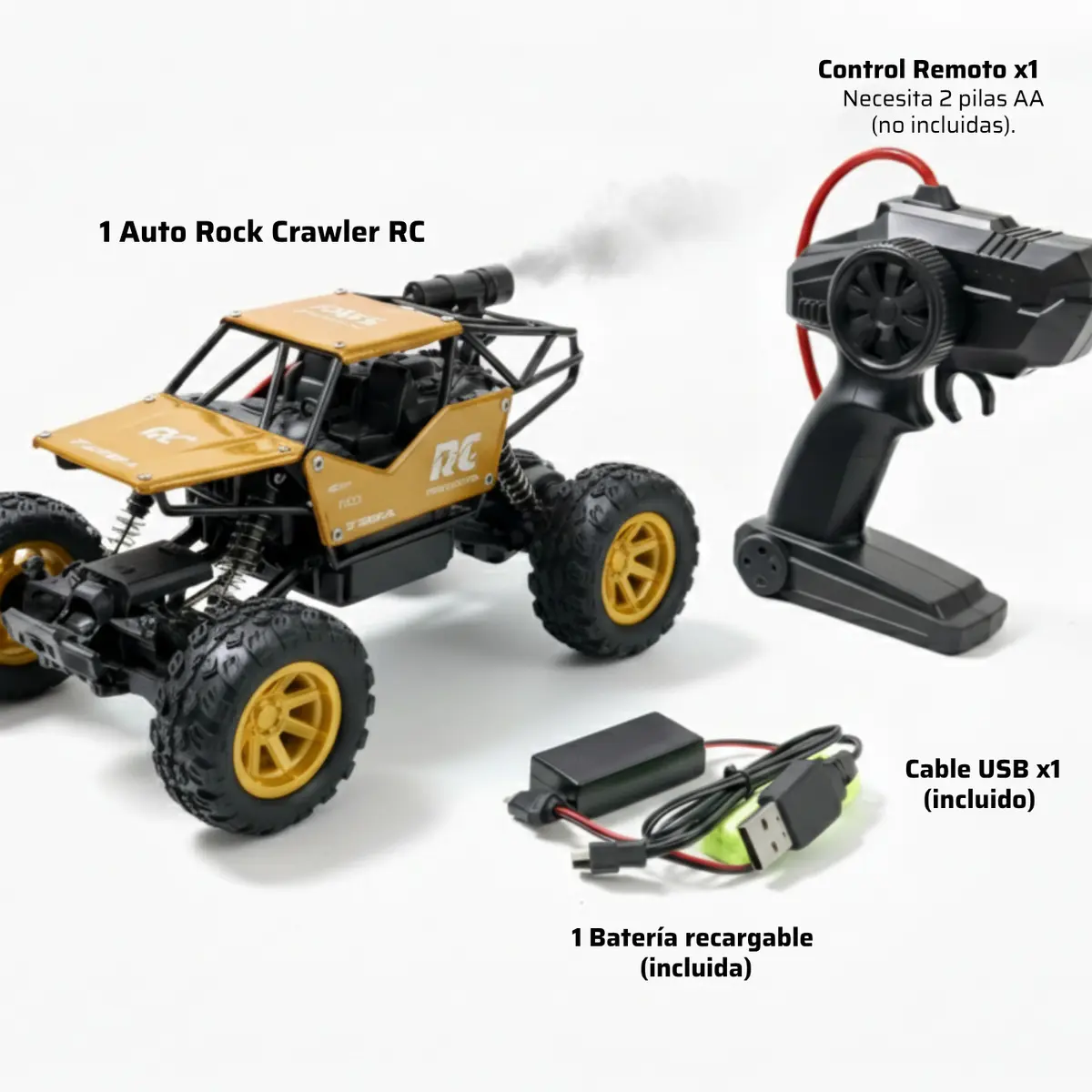 AUTO CONTROL REMOTO 4X4 ART CX-97 - Imagen 3