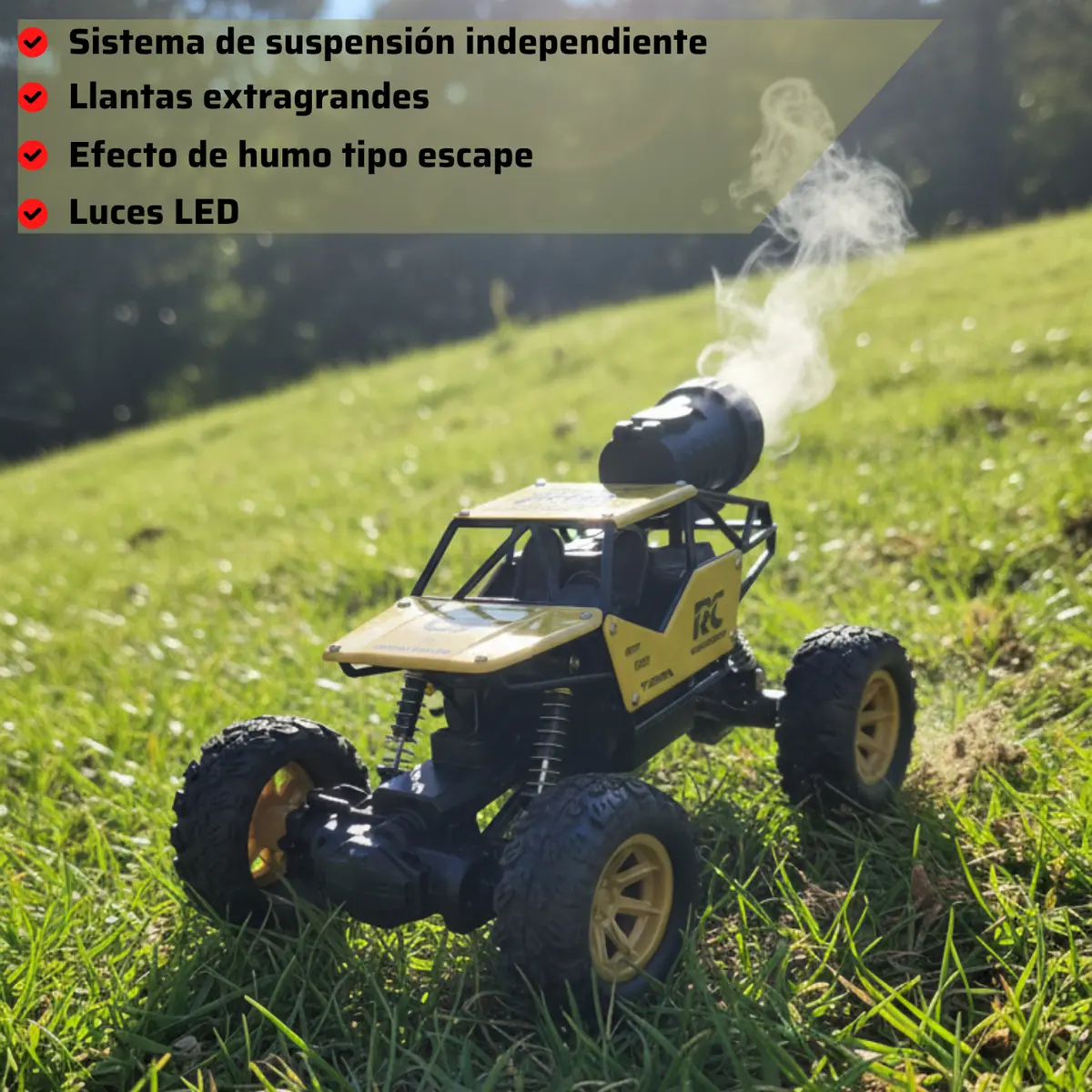 AUTO CONTROL REMOTO 4X4 ART CX-97 - Imagen 2