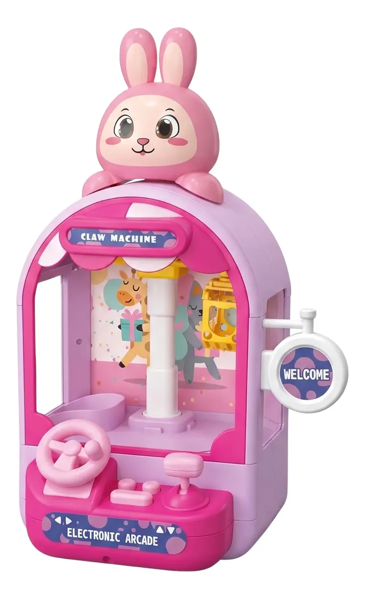 Mini Máquina Atrapa Peluches Electrónica Infantil ART 2068-3 - Imagen 2