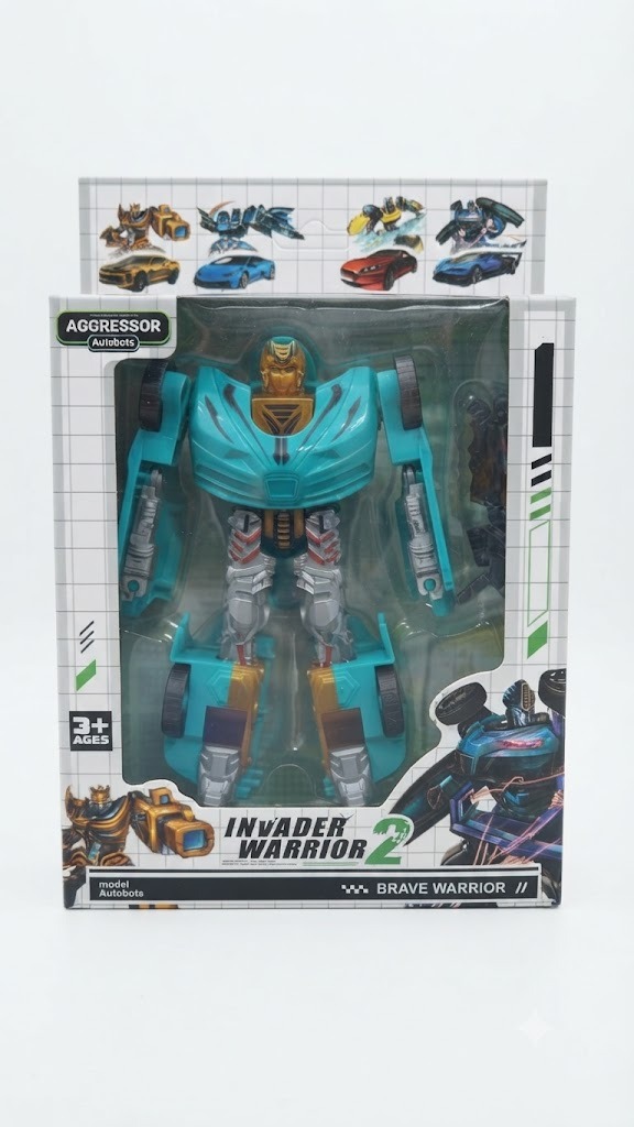 Figura de Acción Transformer "Aggressor - Invader Warrior" ART JY-07-090 - Imagen 2