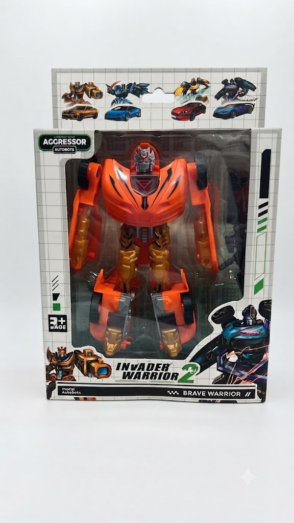 Figura de Acción Transformer "Aggressor - Invader Warrior" ART JY-07-090 - Imagen 3