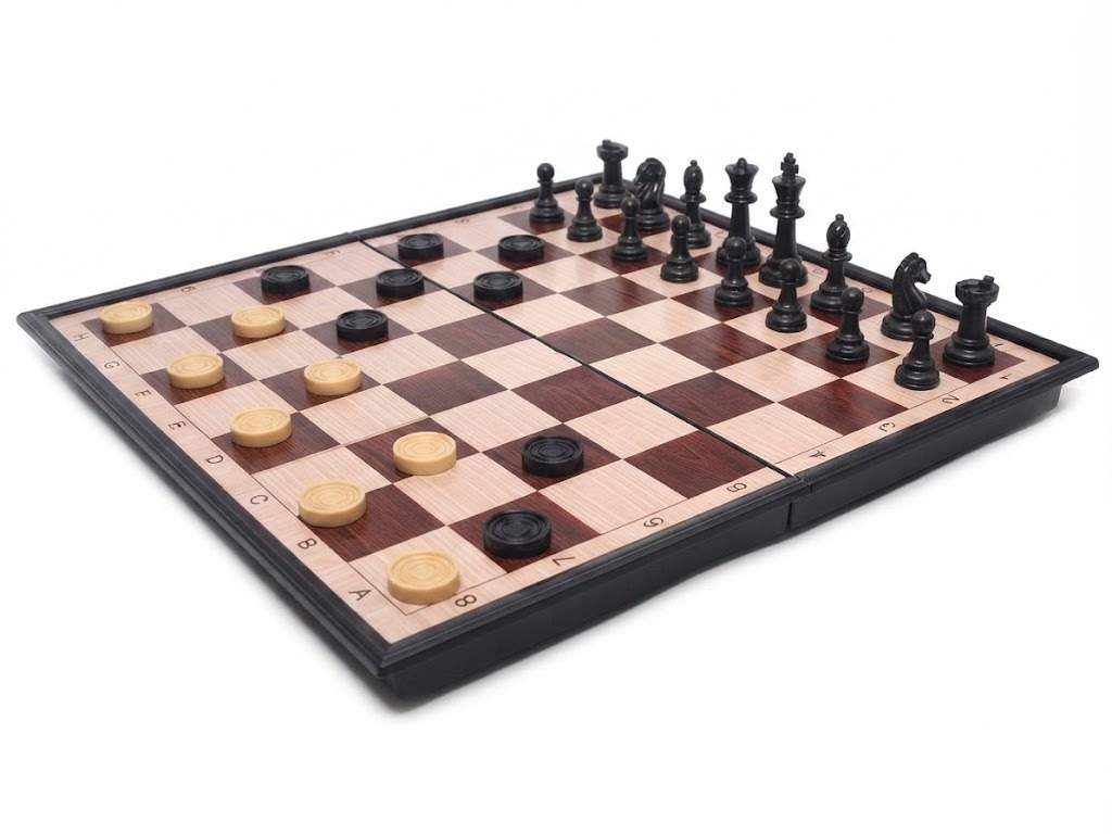 Set de Juego 2 en 1 Chess (Ajedrez y Damas) ART HM40405 - Imagen 3