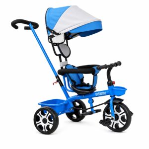 Triciclo Infantil Evolutivo 'Baby Gus' con Capota y Guía ART 56197