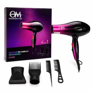 Secador de Cabello Profesional 4 en 1 OM ART SY2436