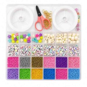 Kit Organizador de Cuentas, Abalorios y Letras para Bisutería ART LL-9012