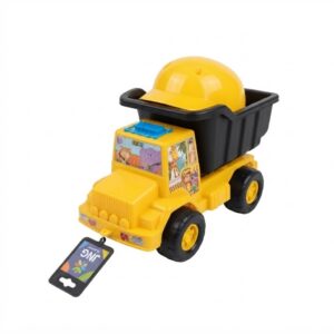 Camión de Juguete Didáctico con Casco de Construcción ART 012144