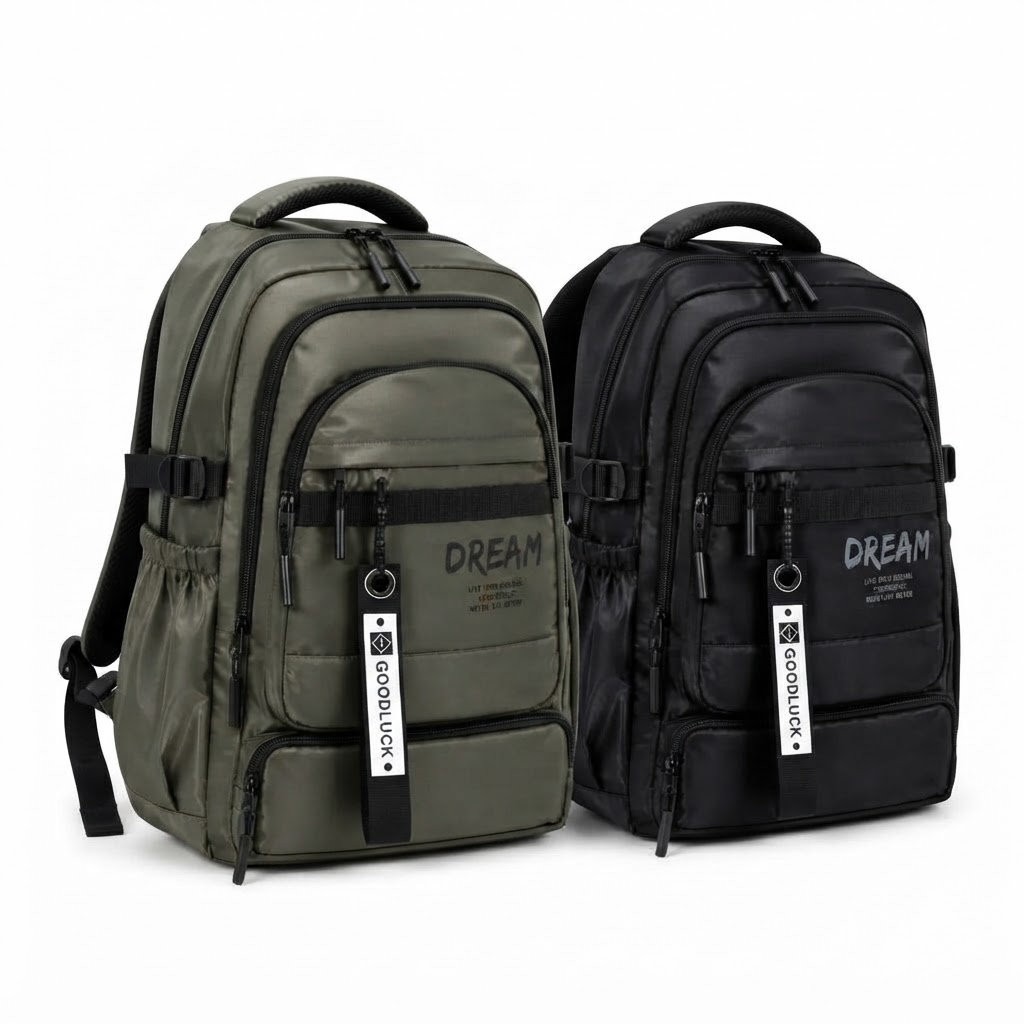 Mochila Urbana 'Dream / Goodluck' Porta Notebook ART 26918