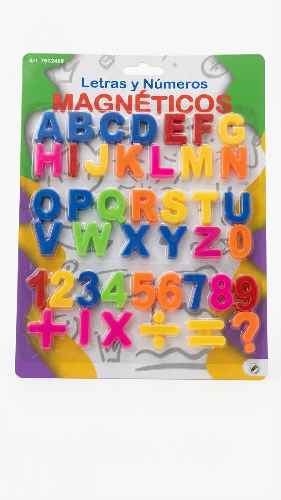 Set de Letras y Números Magnéticos ART 742400