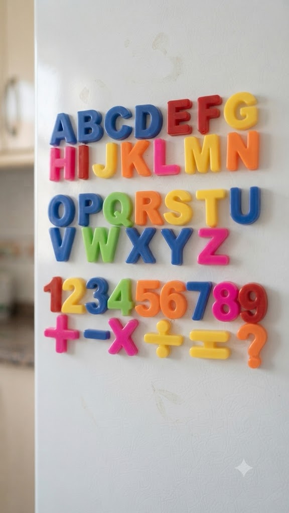Set de Letras y Números Magnéticos ART 742400 - Imagen 2