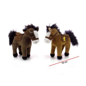 PELUCHE CABALLO PARADO 18CM ART 3998