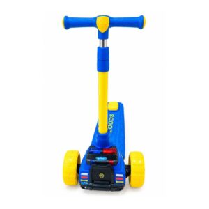 Monopatin Azul Y Amarillo Con Luz Sonido ART CR001913