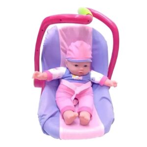 Muñeca Bebe Poppi De Vacaciones Con Sillita 31cm art 16025