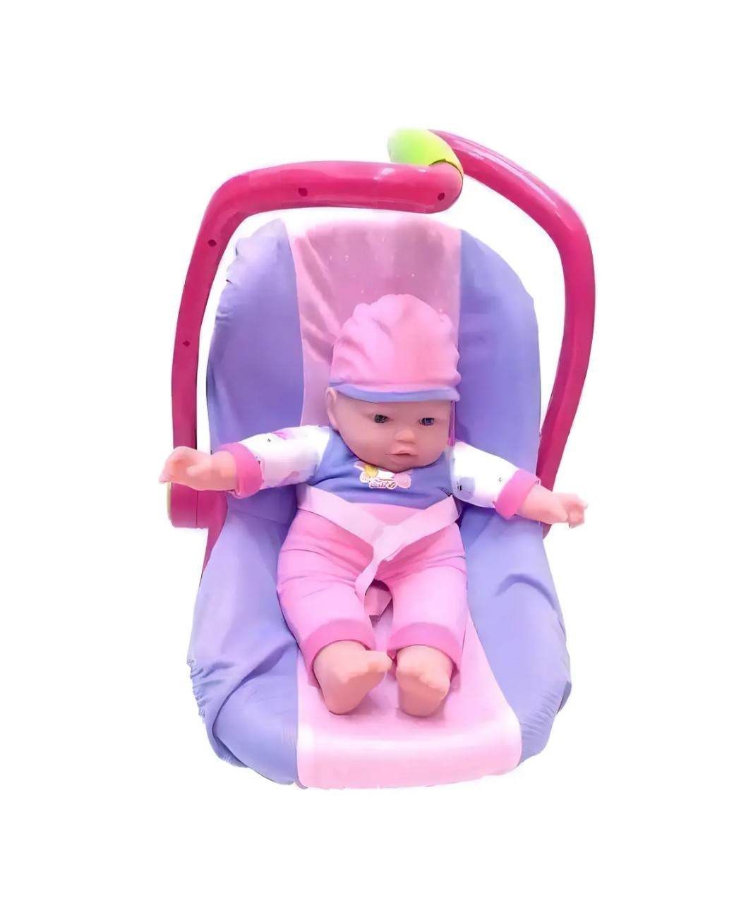 Muñeca Bebe Poppi De Vacaciones Con Sillita 31cm art 16025