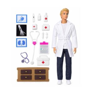 Muñeco Articulado Thiago Doctor Con Accesorios art b311