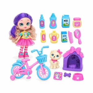 Muñequita Con Bici Y Accesorios art 5075