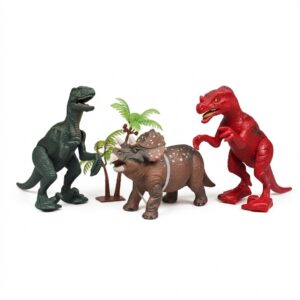 Set De Dinos X3 A Cuerda art 7095