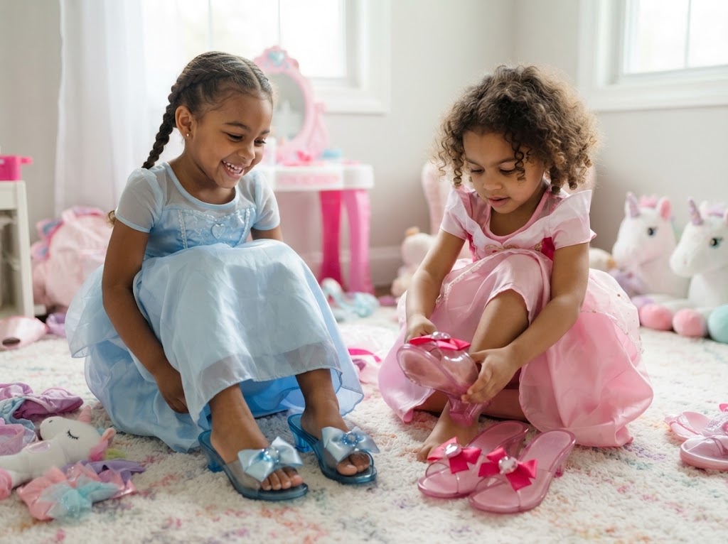 Zapatitos de Princesa Pasitos Mágicos art 5076 - Imagen 2