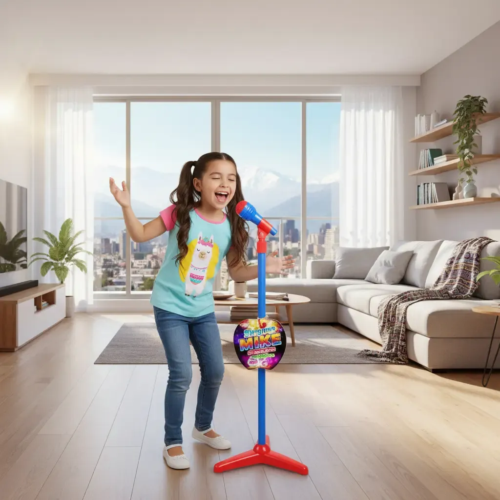 Micrófono Infantil con Soporte y Conexión MP3 "Music Mike" ART AB-14918 - Imagen 3