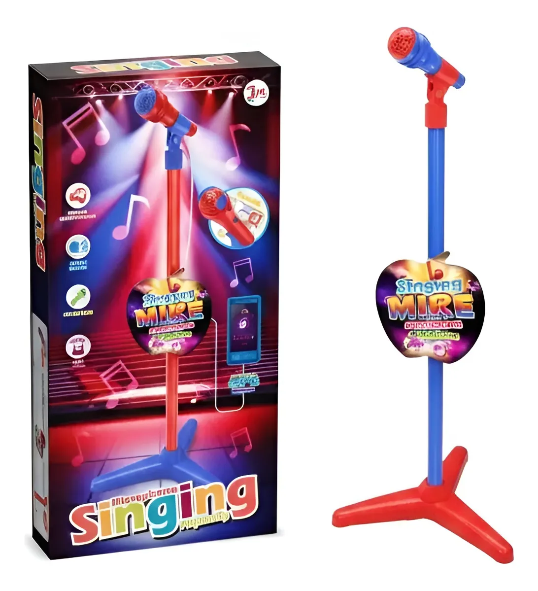Micrófono Infantil con Soporte y Conexión MP3 "Music Mike" ART AB-14918