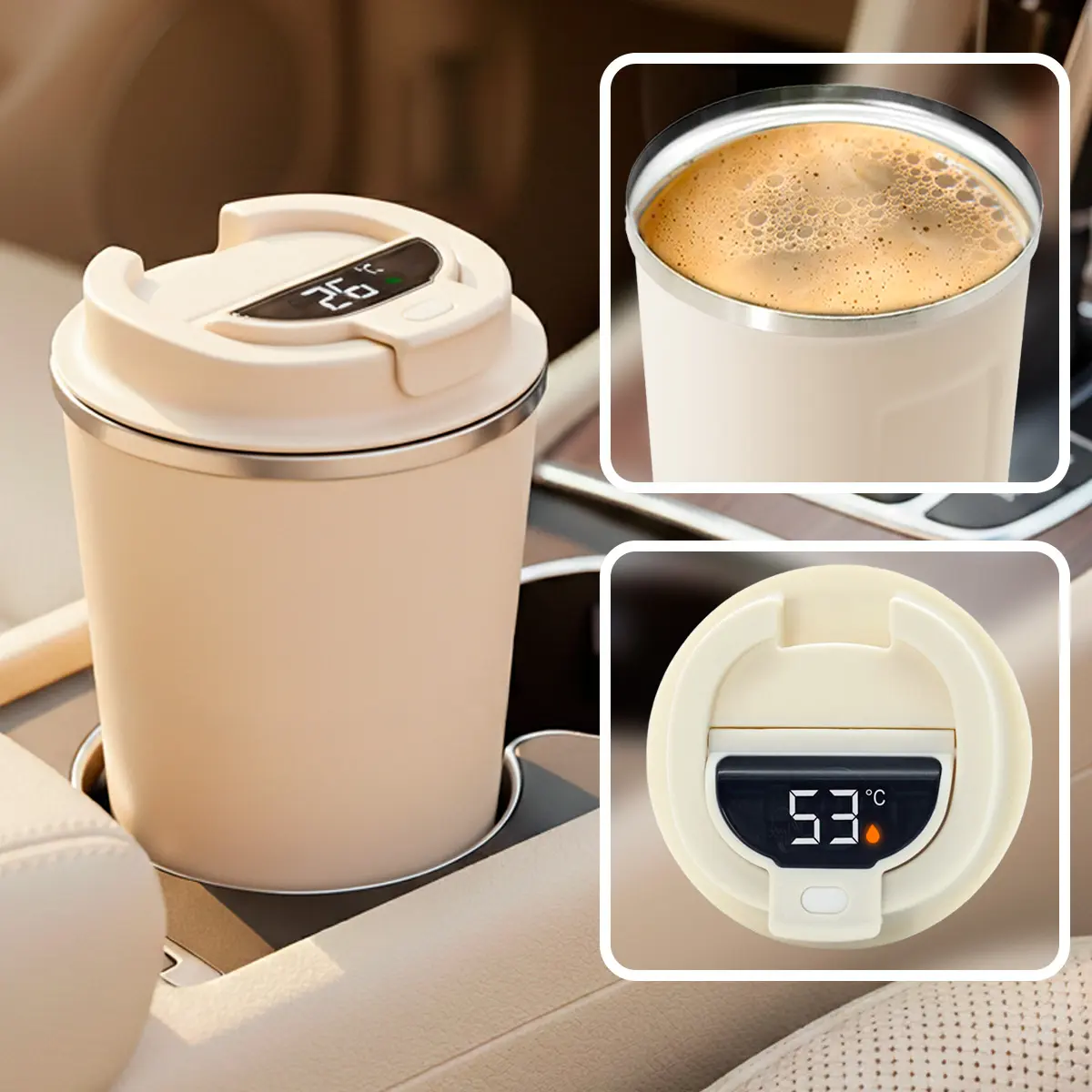 Vaso Termico Sensor Temperatura ART M302068 - Imagen 2