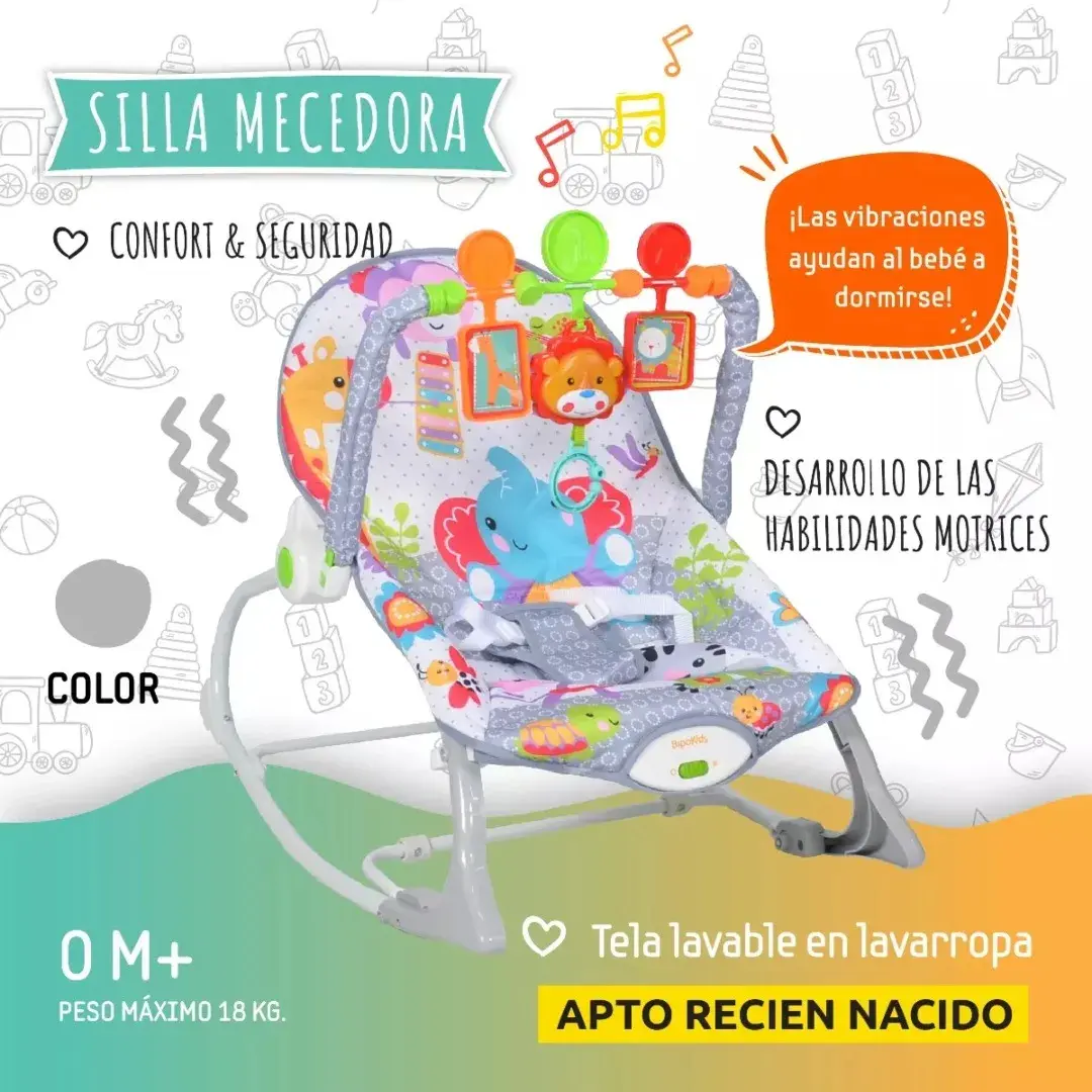 Silla Mecedora Priori Vibracion ART SV01 - Imagen 3