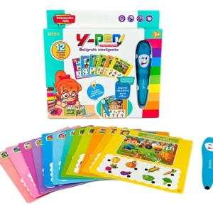 Juego Educativo Y-pen Con Bolígrafo Inteligente Y Láminas art YS20607C