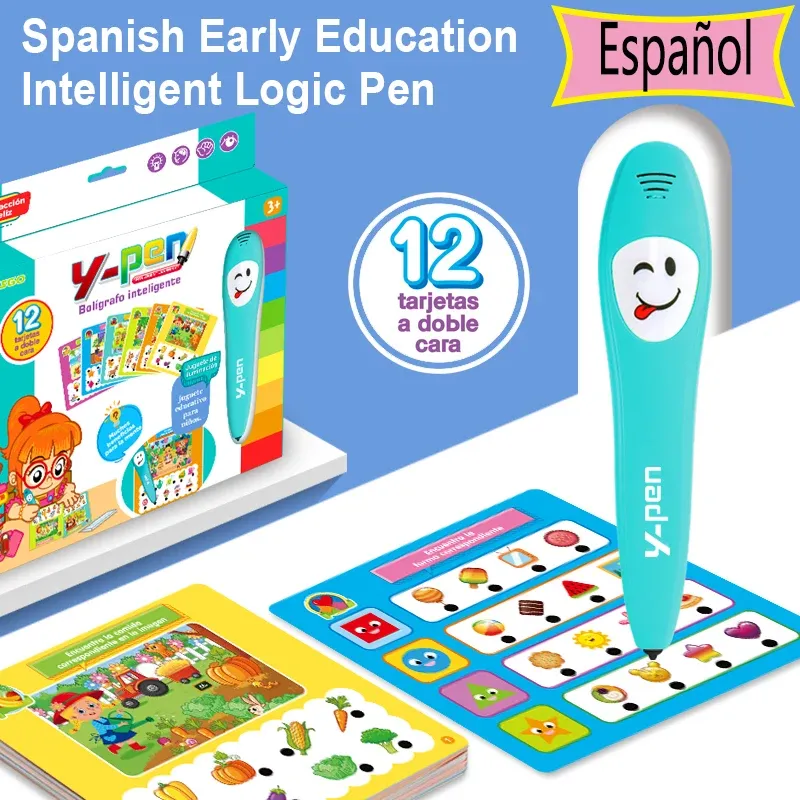 Juego Educativo Y-pen Con Bolígrafo Inteligente Y Láminas art YS20607C - Imagen 2