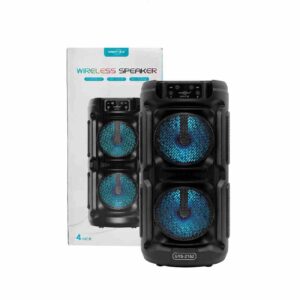 Parlante bluetooth greatnice de 4x2 pulgadas con radio fm, puerto usb-tf y luces / gts-2152