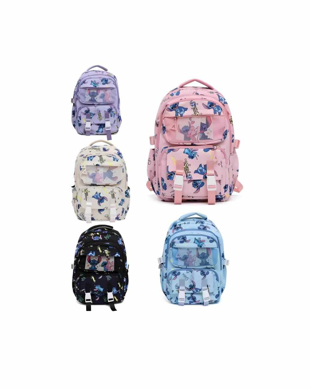 Mochila Infantil Stitch ART A2009-5