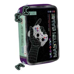 Cartuchera de 3 Pisos "Master Game" art 7603-02
