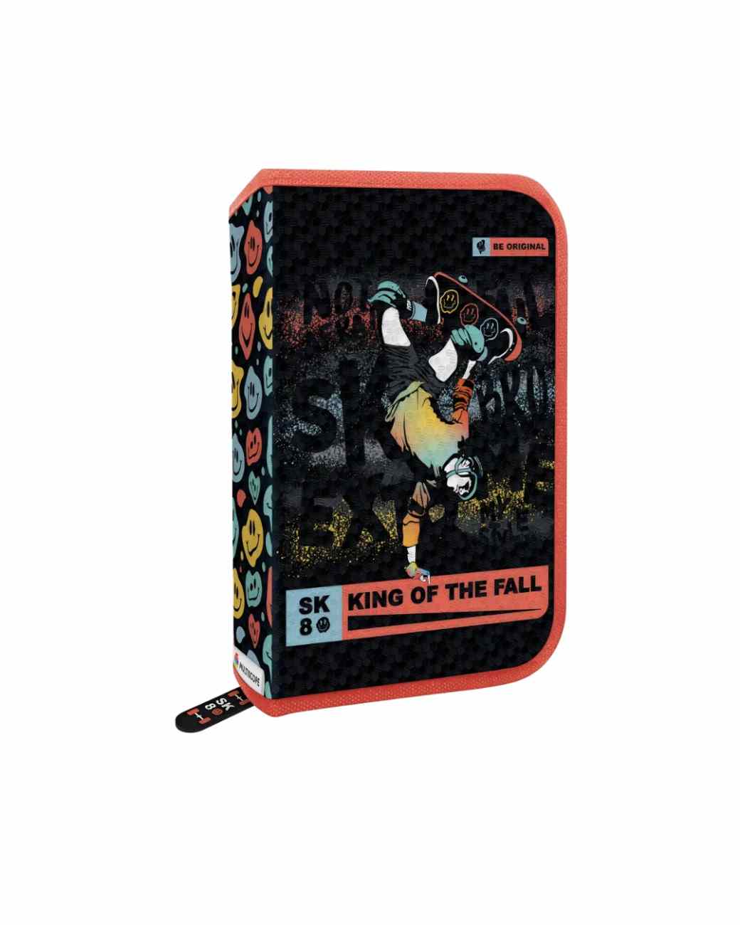 Cartuchera Desplegable "Skater SK8 - King of the Fall" art 8332-02