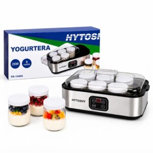 Yogurtera Eléctrica Hytoshy 8 Vasos ART PA-14404