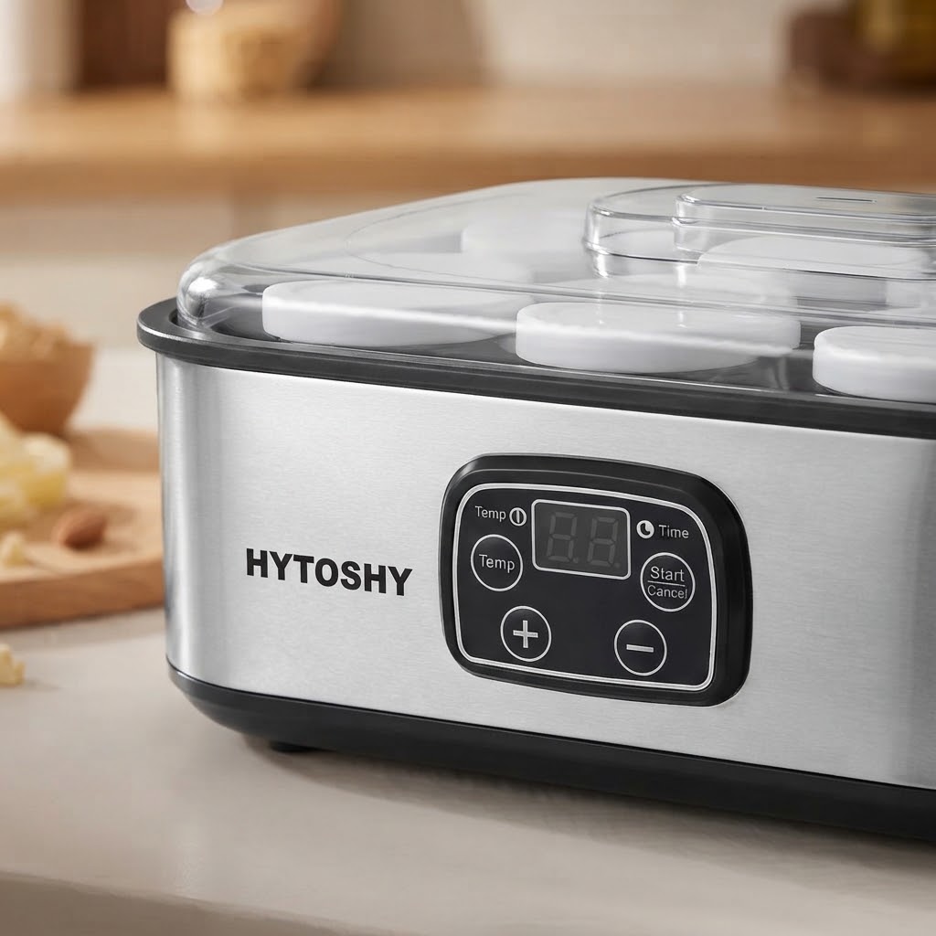 Yogurtera Eléctrica Hytoshy 8 Vasos ART PA-14404 - Imagen 2