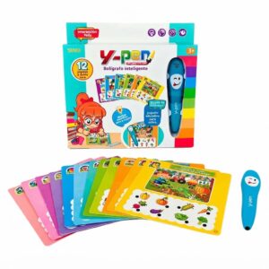 Juego Educativo Y-pen Con Bolígrafo Inteligente Y Láminas art YS2607C