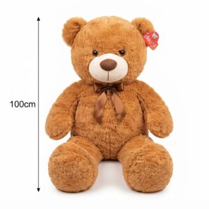 Peluche Oso Con Moño 100 cm ART 3461