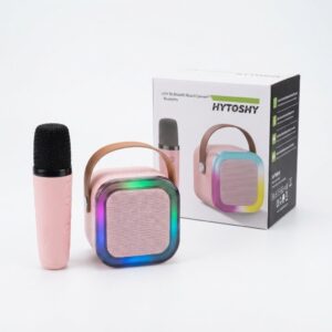 Parlante con microfono hytoshy art K2