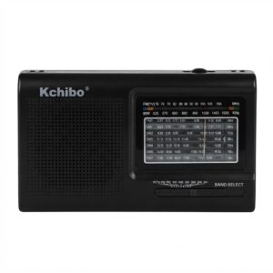 Radio Analógica Kchibo Kk-2005 Am/fm/sw Negro art KK-2005